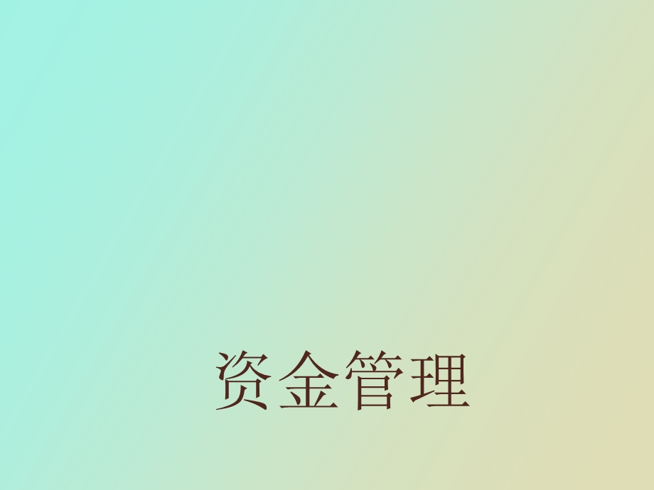 资金管理原则.ppt_第1页