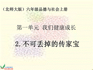 不可丢掉的传家宝.ppt