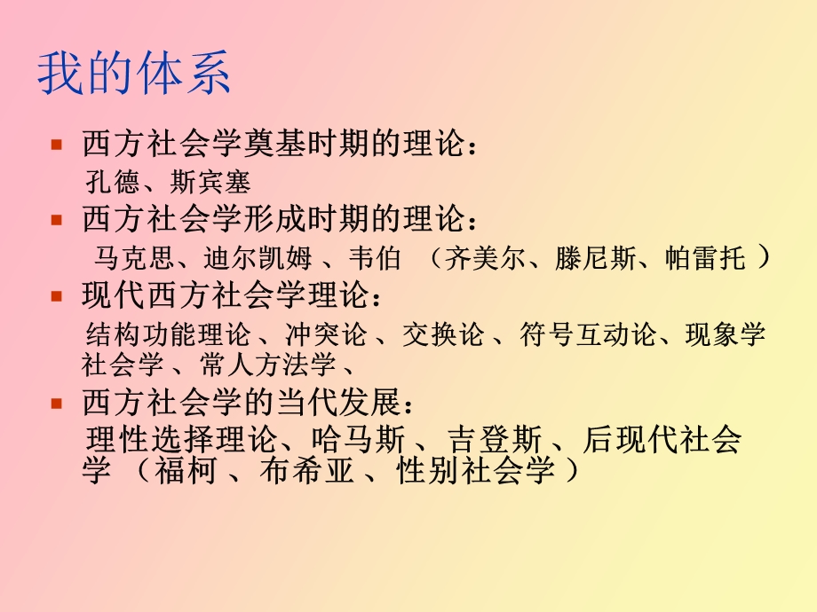 西方社会学理论.ppt_第2页