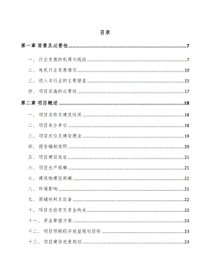 四川微特电机项目可行性研究报告.docx