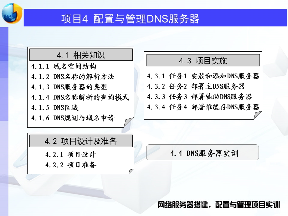 项目4 配置与管理DNS服务器.ppt_第2页