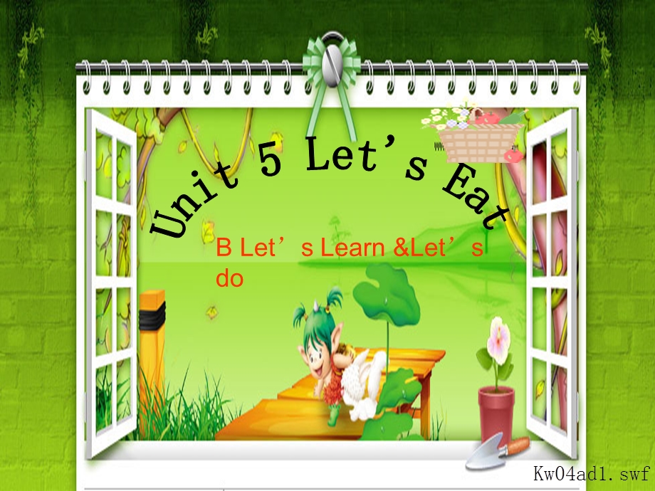 三年级英语Unit5-Let's-Eat-B-Let's-lea.ppt_第1页