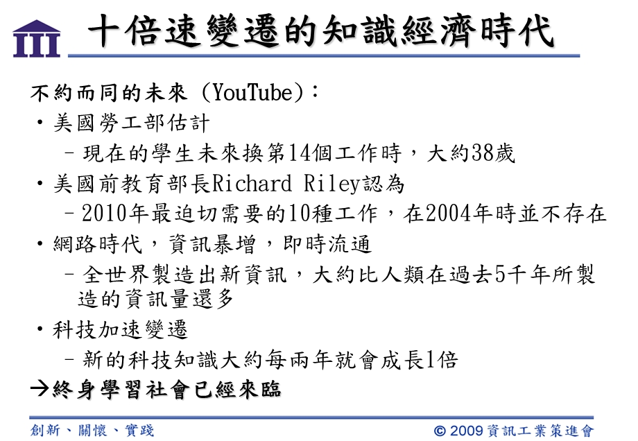 运用创新学习提升企业核心竞争力林立杰lichieh@iiiorgtw.ppt_第3页