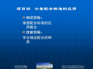 项目四公差配合标准的应用.ppt