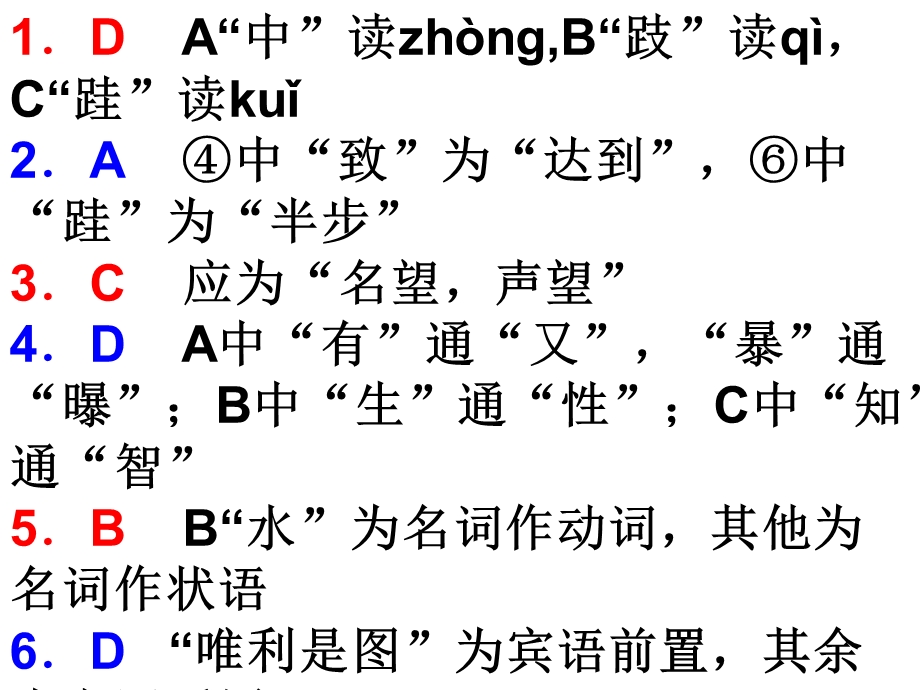 《高三语文复习资料》3、宾语前置何.ppt_第3页