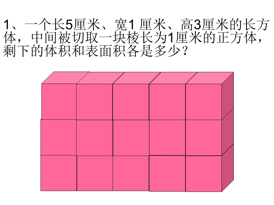 长方体正方体表面积体积拼接和切割问题.ppt_第1页