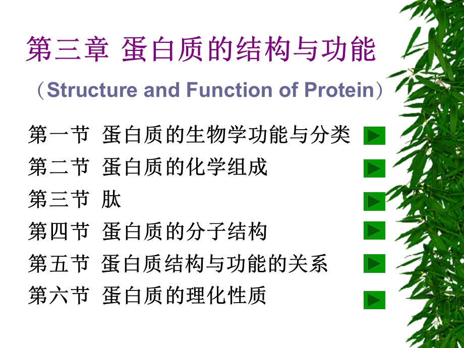 第03章蛋白质的结构与功能.ppt_第1页