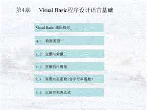 第4章VisualBasic程序设计语言基础.ppt