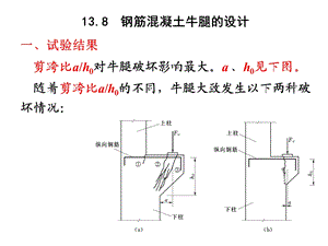 钢筋混凝土牛腿的设计.ppt