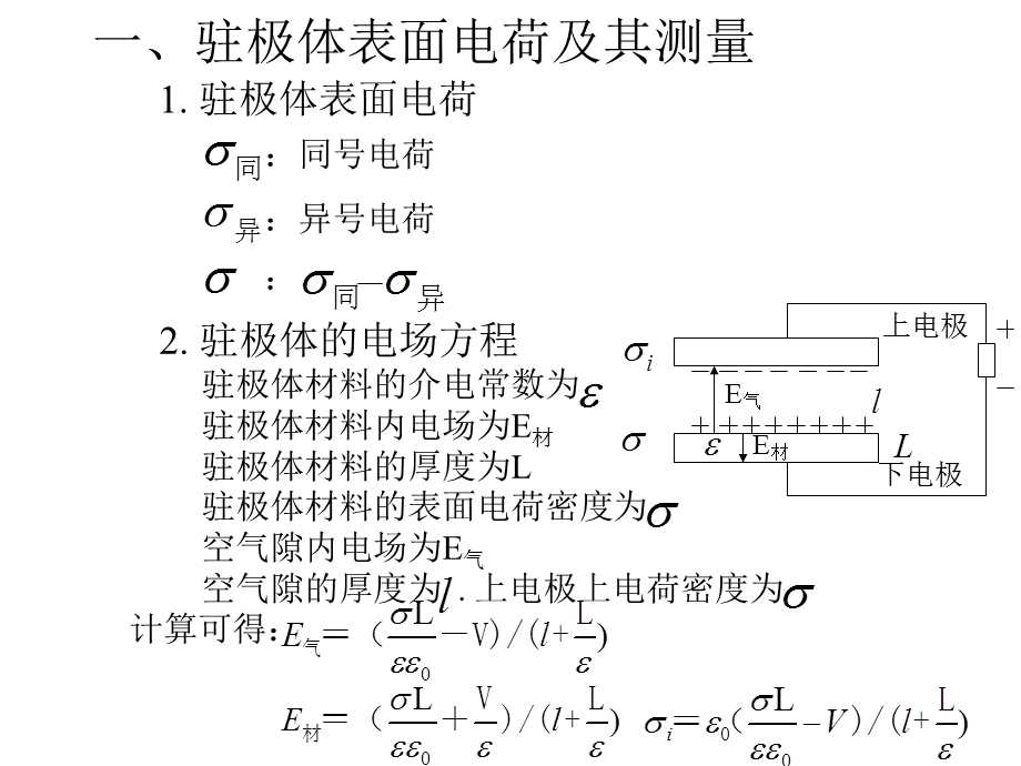 驻极体表面电荷与表面电位的测量与应用new.ppt_第1页