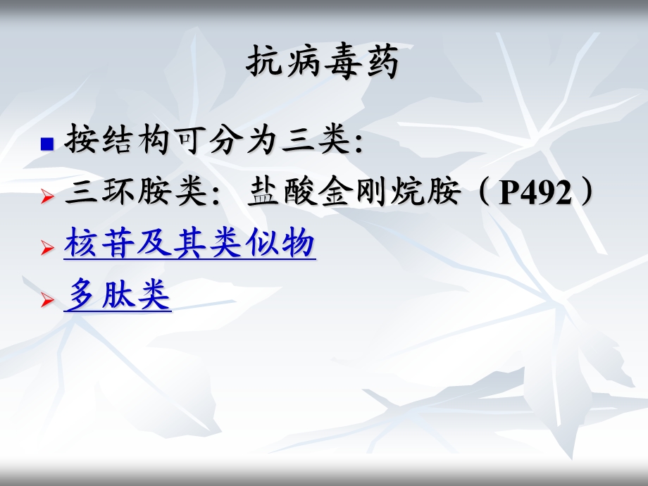 第十二章合成抗菌药和抗病毒药.ppt_第2页