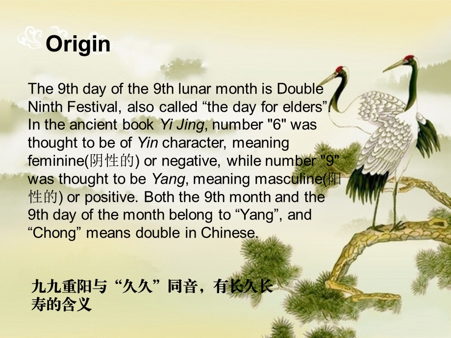 重阳节英文PPT Double Ninth Festival.ppt_第3页