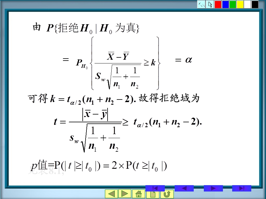 《概率统计教学资料》第7章假设检验2节.ppt_第3页