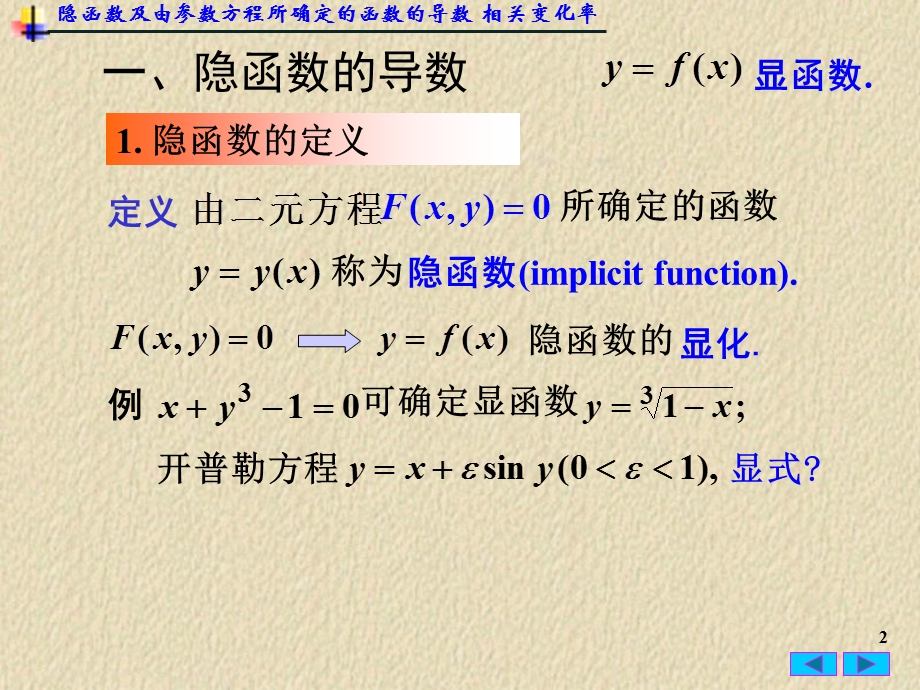 隐函数及参数方程导数.ppt_第2页