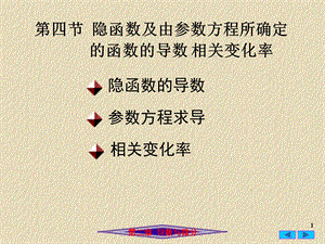 隐函数及参数方程导数.ppt