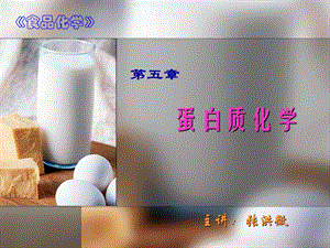 食品化学第5章蛋白质化学.ppt