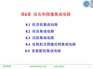 语音和图像集成电路.ppt