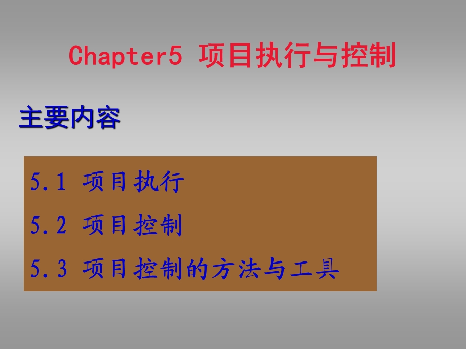 项目执行与控制b.ppt_第1页