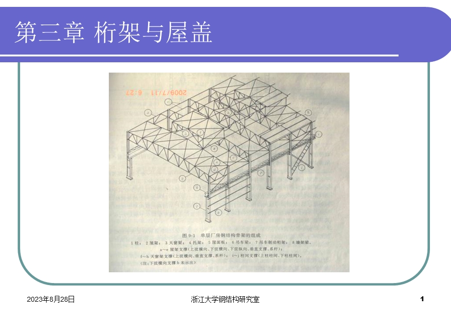 钢屋架设计：桁架与屋盖.ppt_第1页