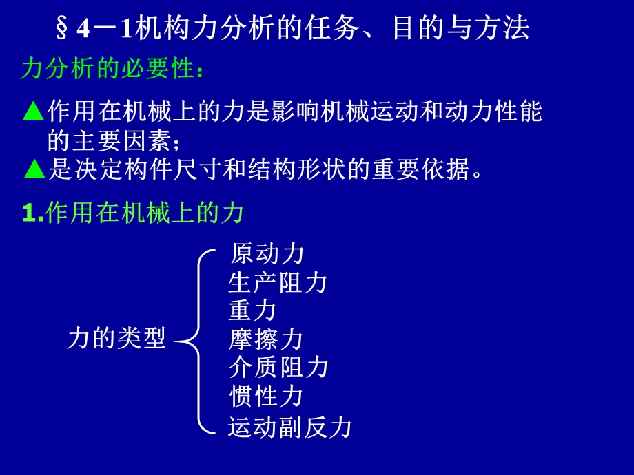 西北工大版机械原理课件第4章平面机构的力分析.ppt_第2页