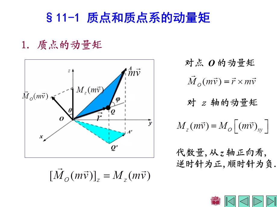 《理论力学》第十一章动量矩定理.ppt_第2页