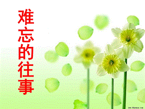 《难忘的往事》四年级.ppt