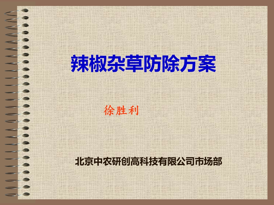 辣椒杂草防除方案(正).ppt_第1页