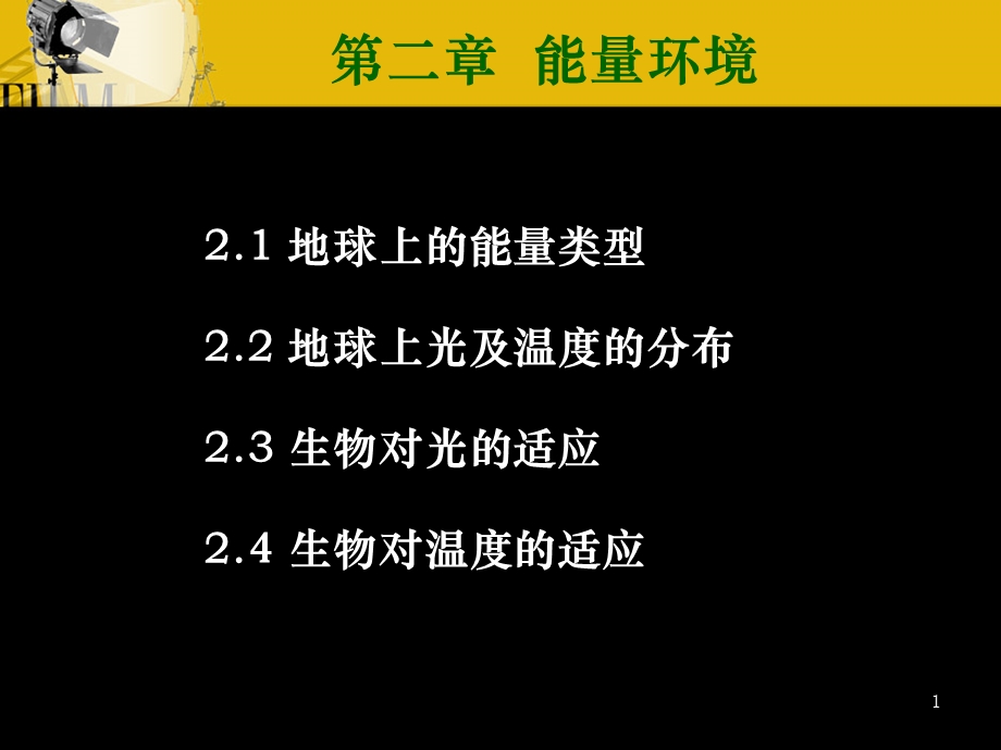 生态学能量环境.ppt_第1页