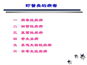 虾蟹类病害防治图谱.ppt