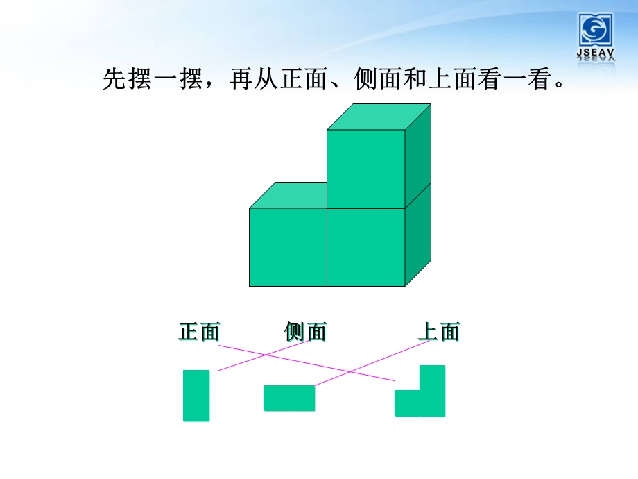 观察物体-正方体的简单拼摆.ppt_第2页