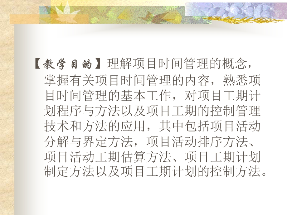 项目的时间管理.ppt_第2页