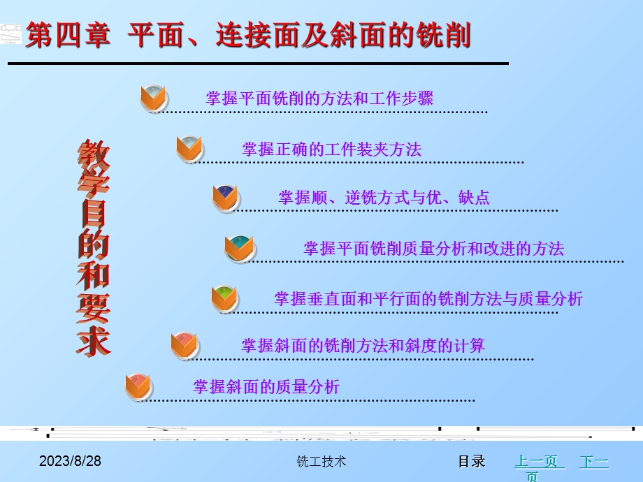 铣工技术平面连接面及斜面的铣削.ppt_第3页