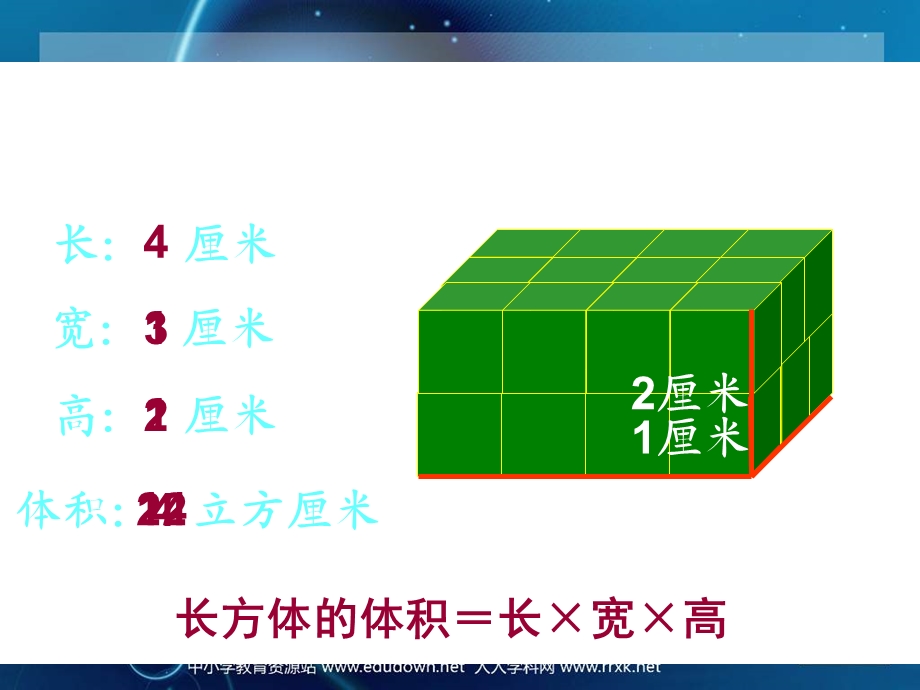 西师大版五下长方体和正方体的体积计算课件之一.ppt_第3页