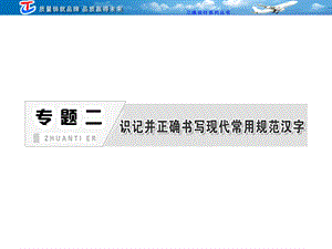 专题二识记并正确书写现代常用规范汉字.ppt