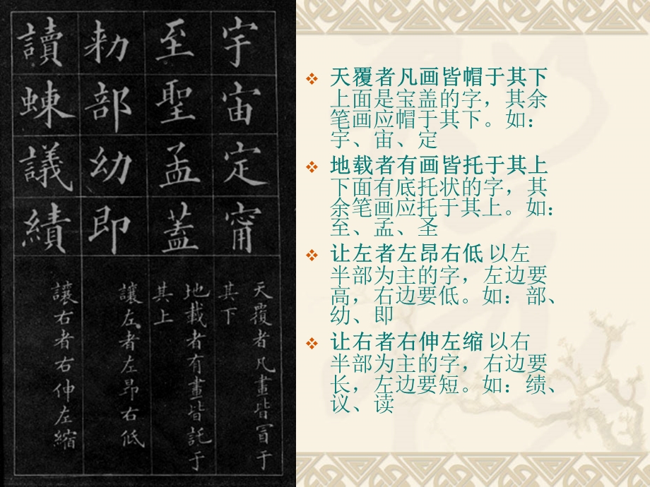 黄自元间架结构九十二法(书写范例).ppt_第2页