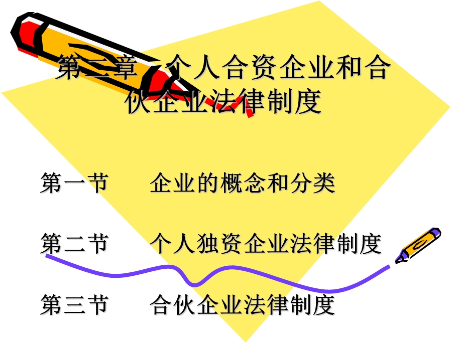 个人独资企业和合伙企业法律制度.ppt_第1页