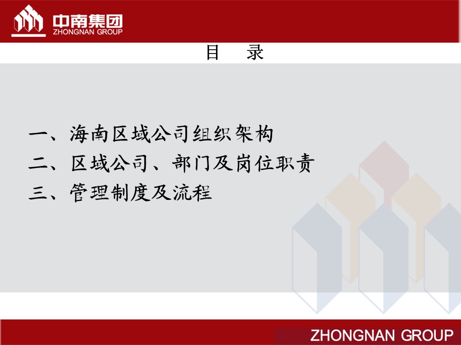 中南房地产集团海南区域公司组建方案.ppt_第2页