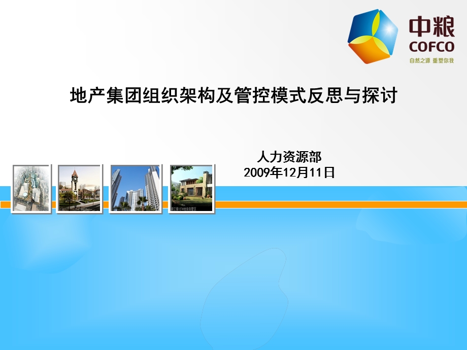 中粮地产组织架构及管控模式.ppt_第1页