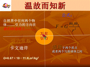 万有引力理论的成就课件(人教版.ppt