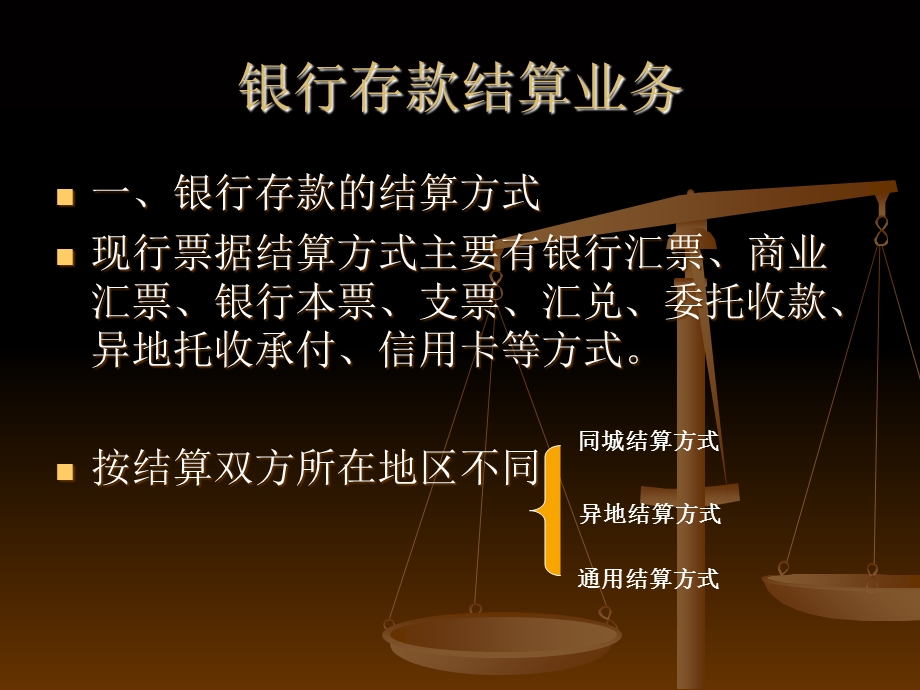 银行存款结算业务.ppt_第1页