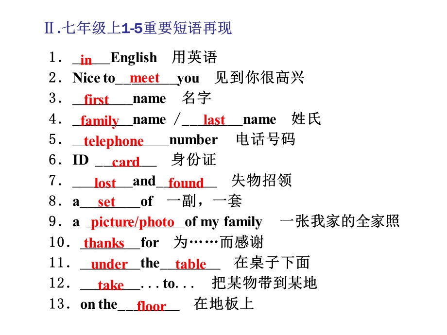 中考分册复习重点词组.ppt_第2页