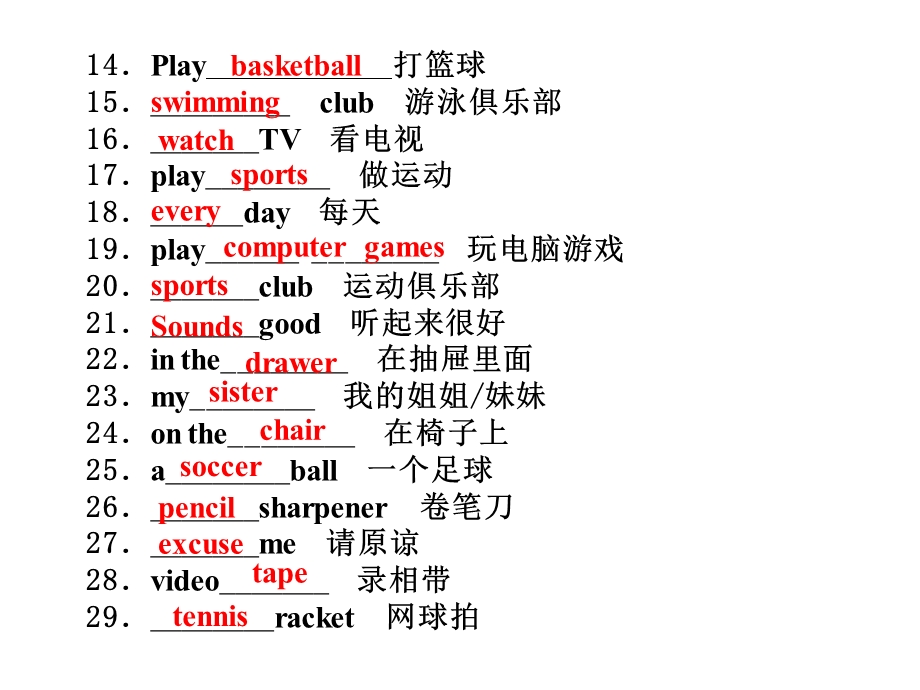 中考分册复习重点词组.ppt_第3页