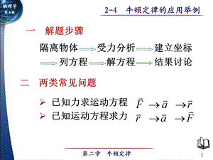 顿定律的应用举例介绍.ppt