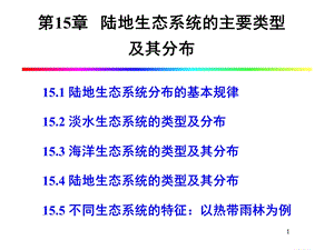 陆地生态系统的主要类型及其分布.ppt