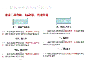 运输工具名称航次号提运单号.ppt