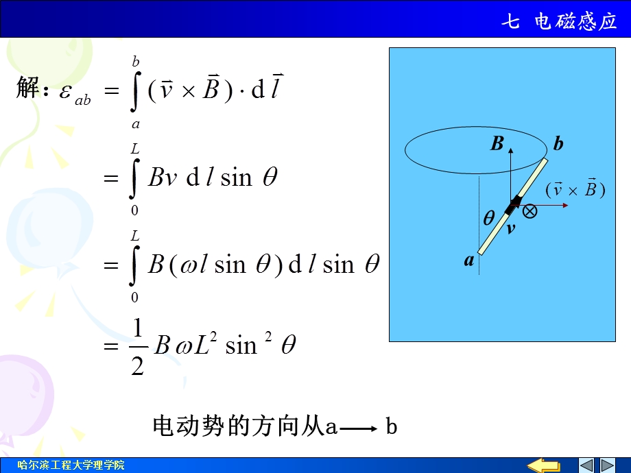 《大学物理下教学课件》电磁感应习题.ppt_第2页