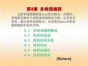 《Java语言程序设计实验指导》电子教案第08章.ppt