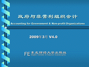 西方政府基金会计实务.ppt