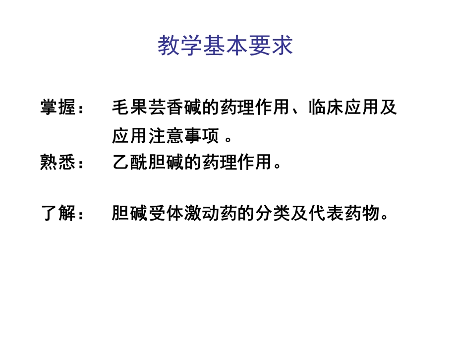 西药学胆碱受体激动药.ppt_第3页