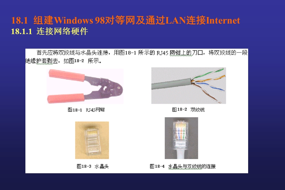 第18章Windows对等网及连接Internet.ppt_第3页